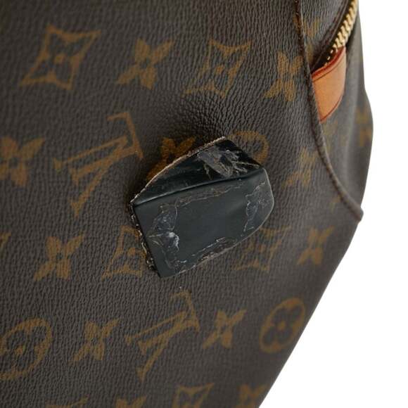 LOUIS VUITTON Brown Monogram Leather Boston Bag - Picture 6 of 13